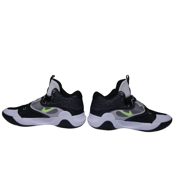 NIKE KD TREY 5X BLACK/WHITE-VOLT SIZE MEN'S Size 10.5 - Picture 9 of 10